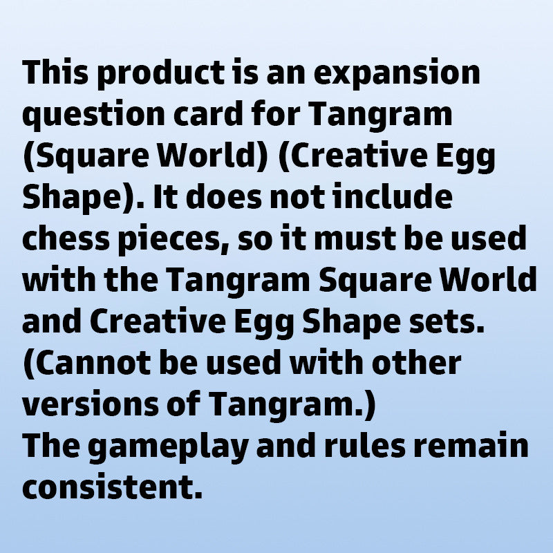 Pinwheel Magical Tangram Expansion Question Cards Mainan Edukasi Anak