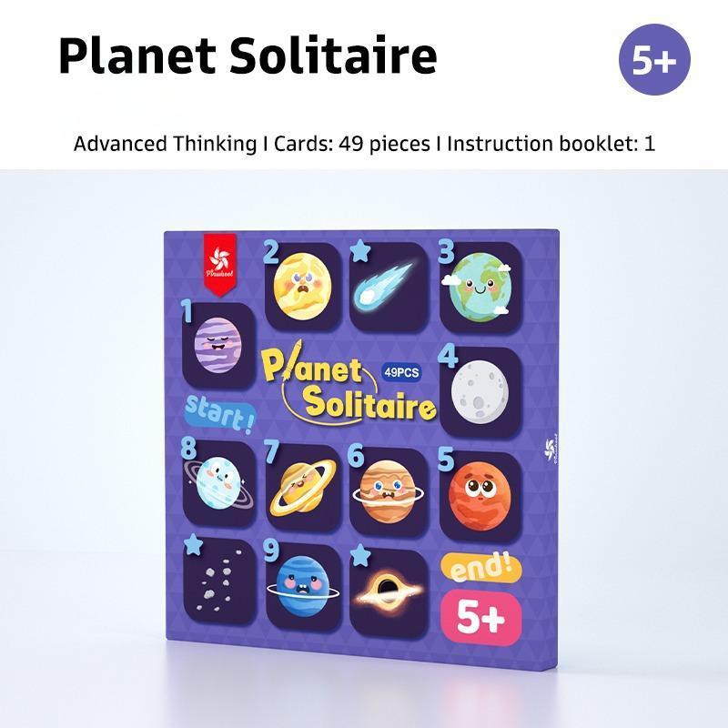 Pinwheel Permainan Sambung Kartu Solitaire Mainan Edukasi Latih Berpikir Matematika Usia 3 Tahun