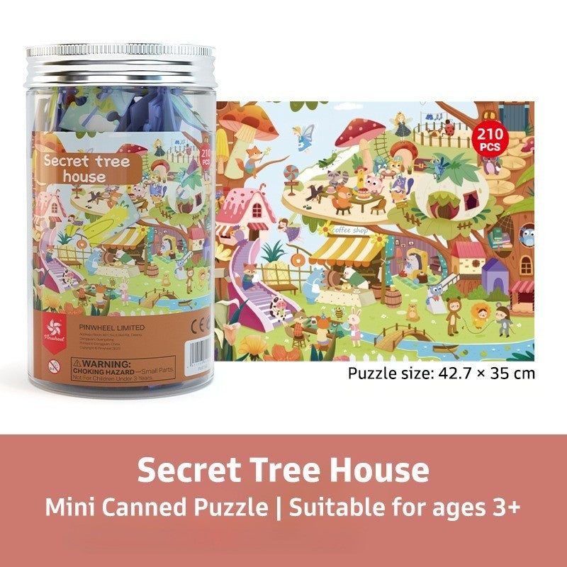 pinwheel Puzzle Kidsmile 210 Pcs mini Puzzle Anak Mainan Edukasi Anak Puzzle Kayu Jigsaw puzzle