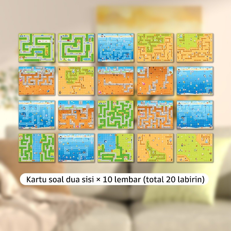 Pinwheel Amazing Mazes Permainan Labirin 3D Edukasi Anak 3 Tahun Ke Atas Latih Konsentrasi Logika