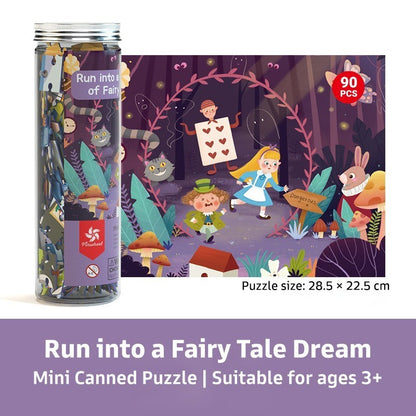 pinwheel Puzzle Kidsmile 90Pcs mini Anak Mainan Edukasi Anak Kayu Jigsaw