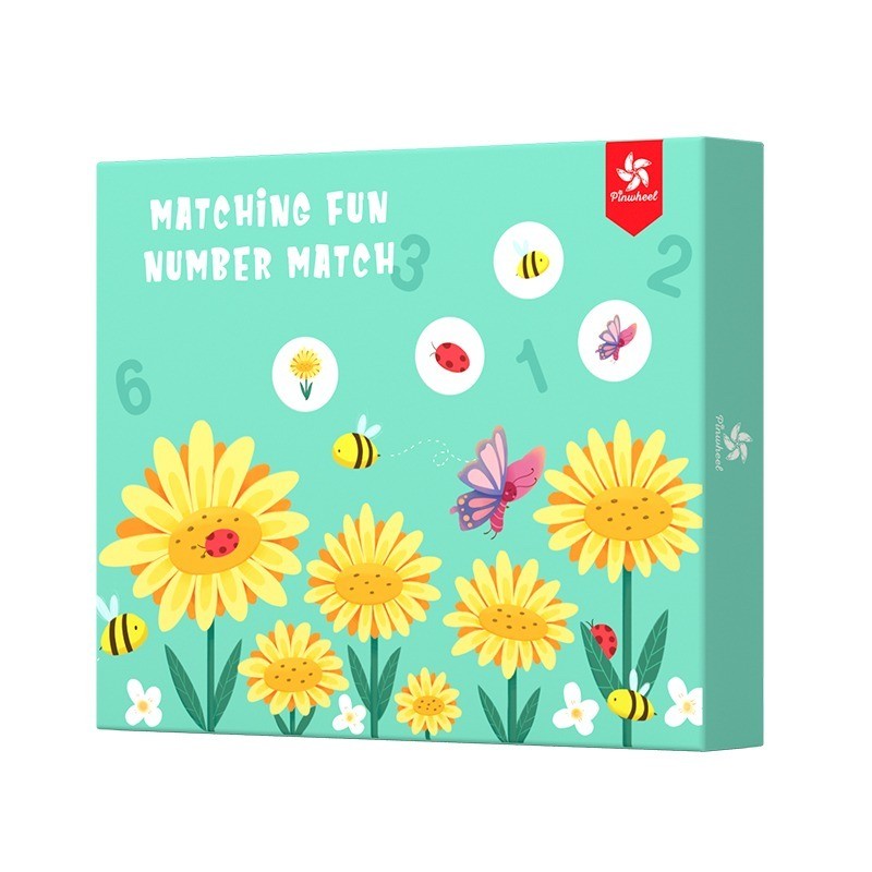 Pinwheel Mainan Edukasi Matching Fun Latih Konsentrasi Motorik Halus Anak TK Usia 3 Hingga 6 Tahun
