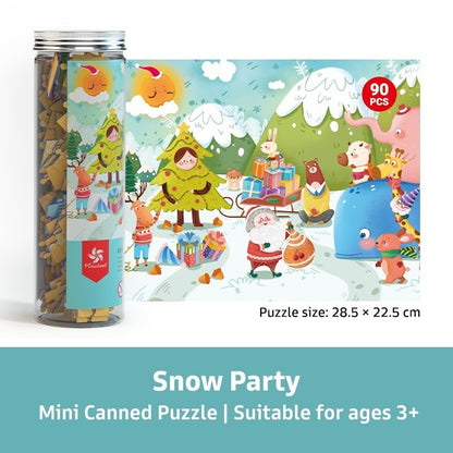 pinwheel Puzzle Kidsmile 90Pcs mini Anak Mainan Edukasi Anak Kayu Jigsaw