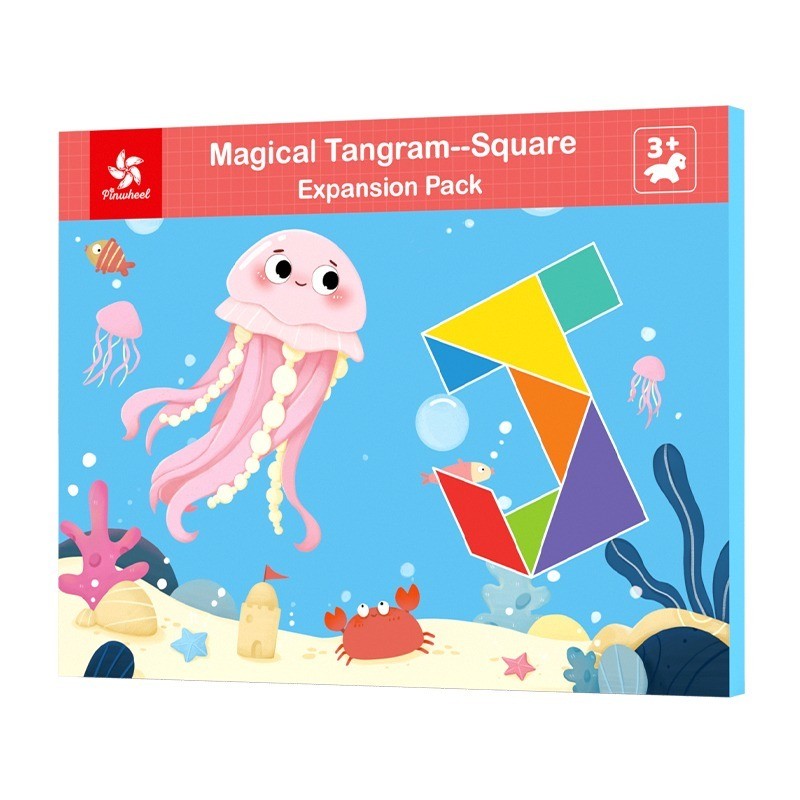 Pinwheel Magical Tangram Expansion Question Cards Mainan Edukasi Anak