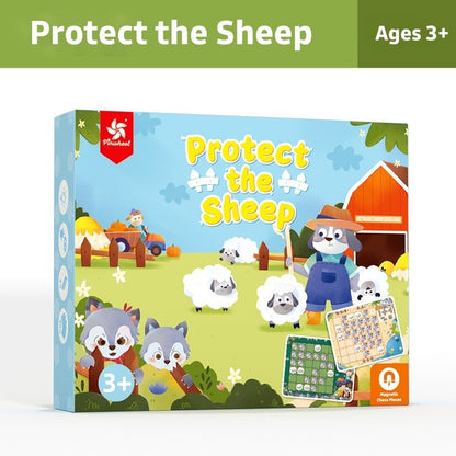 Pinwheel Protect the Sheep Logic Games Logical Reasoning Games Mainan Edukasi Anak