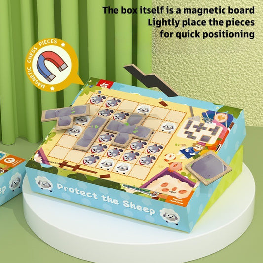 Pinwheel Protect the Sheep Logic Games Logical Reasoning Games Mainan Edukasi Anak