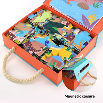 pinwheel Puzzle Kidsmile 48 Pcs Puzzle Anak Puzzle Mainan Edukasi Anak Puzzle Kayu Jigsaw puzzle