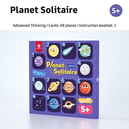 Pinwheel Permainan Sambung Kartu Solitaire Mainan Edukasi Latih Berpikir Matematika Usia 3 Tahun