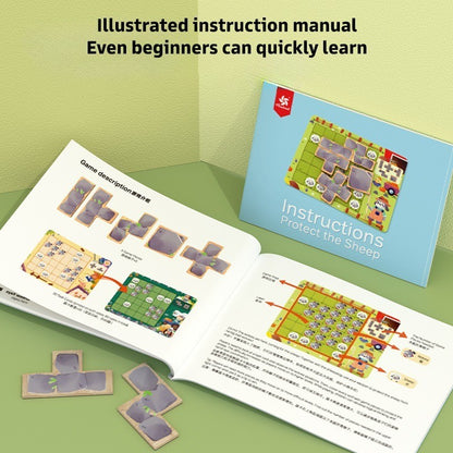 Pinwheel Protect the Sheep Logic Games Logical Reasoning Games Mainan Edukasi Anak