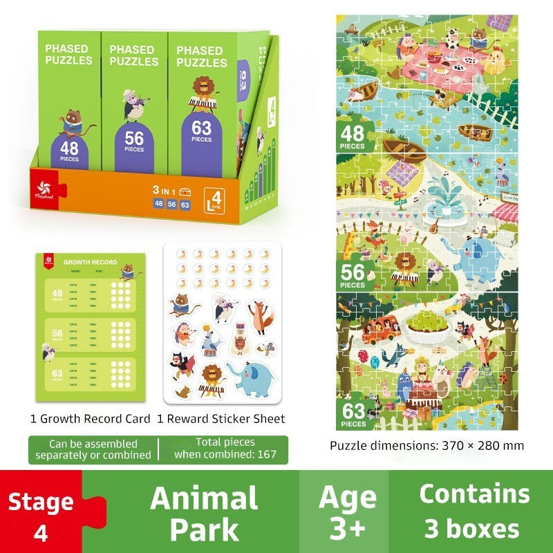 Pinwheel Phased Puzzle Anak Bertingkat Edukasi Melatih Fokus Motorik Halus Usia 1.5 Tahun Ke Atas