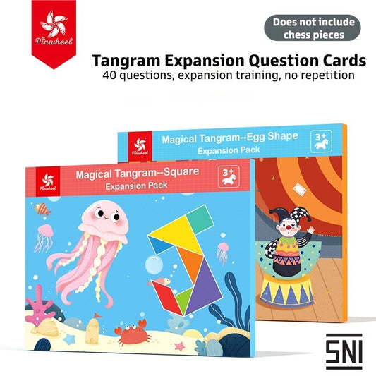 Pinwheel Magical Tangram Expansion Question Cards Mainan Edukasi Anak