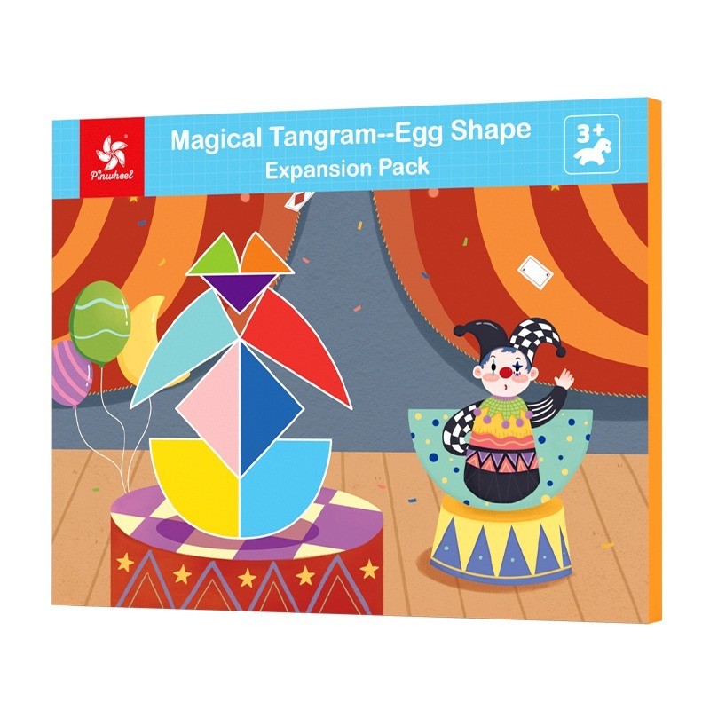 Pinwheel Magical Tangram Expansion Question Cards Mainan Edukasi Anak