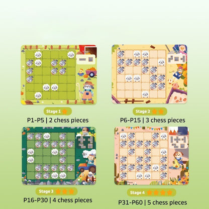 Pinwheel Protect the Sheep Logic Games Logical Reasoning Games Mainan Edukasi Anak