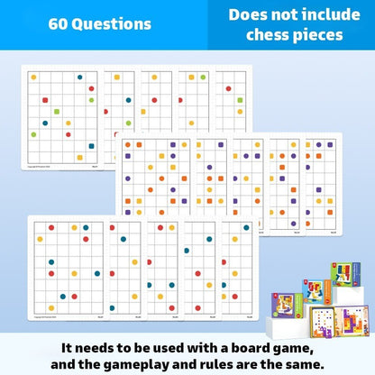 Pinwheel L-Shaped Logic Matching Board Game Expansion Pack Mainan Edukasi Anak