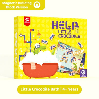 Pinwheel Help Little Crocodile Permainan Logika Buaya Mandi Mainan Edukasi Anak Usia 3 Tahun Ke Atas