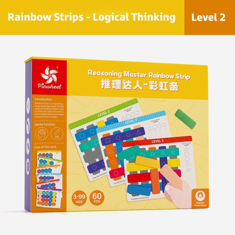 Pinwheel Reasoning Master Mainan Logika Penalaran Spasial Latih Konsentrasi Anak Usia 4 Tahun