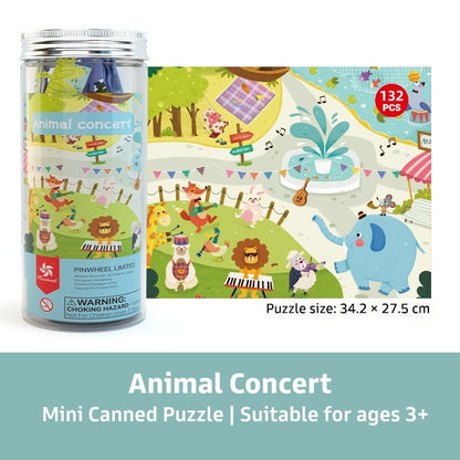 pinwheel Puzzle Kidsmile 132 Pcs mini Puzzle Anak Mainan Edukasi Anak Puzzle Kayu Jigsaw puzzle