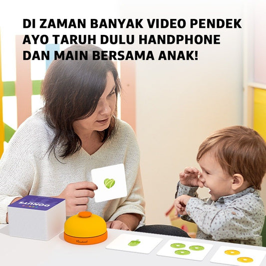 Pinwheel Donat board Game Fokus Mainan Meja Anak Edukatif Interaksi Orang Tua Mainan Latihan Fokus