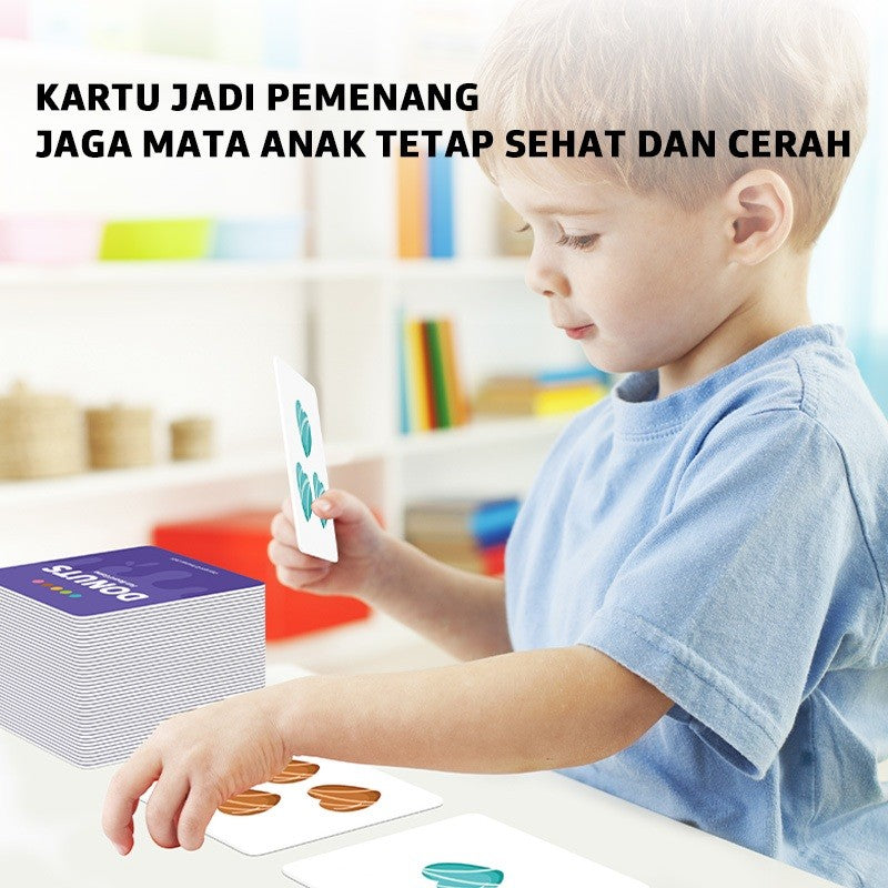 Pinwheel Donat board Game Fokus Mainan Meja Anak Edukatif Interaksi Orang Tua Mainan Latihan Fokus