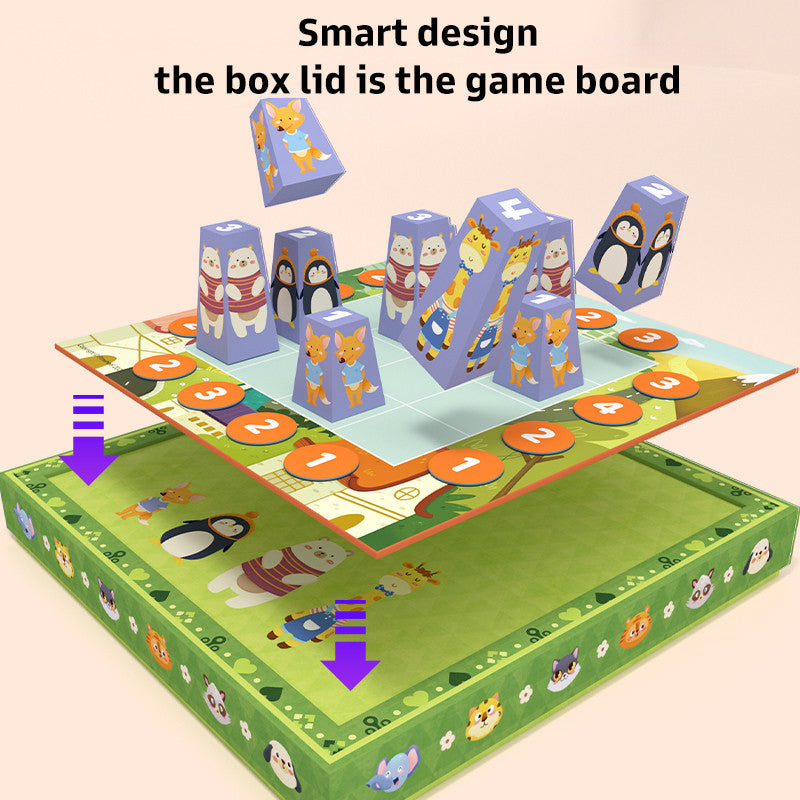 Pinwheel toys Mainan Papan Edukatif Anak (3+) - 10 in 1 Permainan Latihan Logika Fokus & Strategi