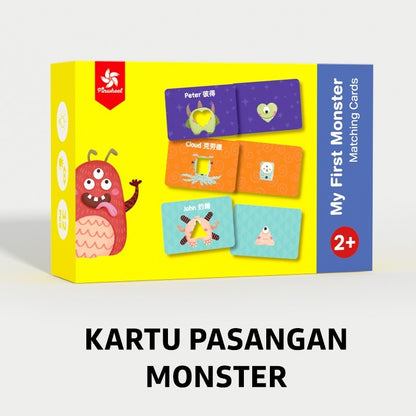 Pinwheel My First Animal Matching Cards Mainan Edukasi Anak Balita Kartu Pencocokan Hewan