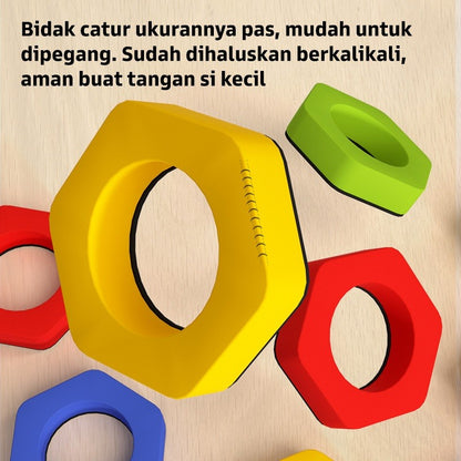 Mainan Magnet Number Beehive Pinwheel Edukasi Matematika Latih Rasa Angka Anak Usia 3 Tahun Ke Atas