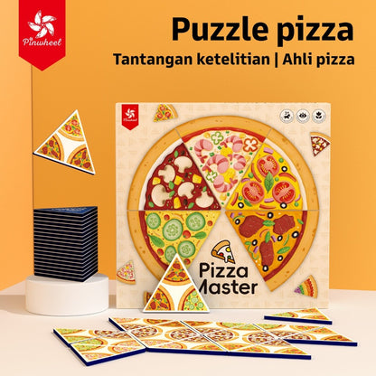 Pinwheel Pizza Master Permainan Meja Edukatif Seru Permainan Keluarga Anak Usia 3 Tahun Ke Atas