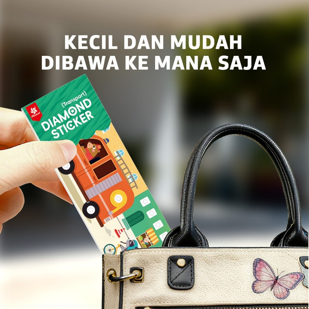 Pinwheel Diamond Sticker DIY Mainan Edukasi Seni Stiker Berlian 3D Anak 3 Tahun Hadiah Kreatif