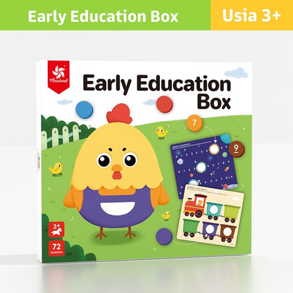 Pinwheel Early Education Box Mainan Montessori Anak 2 6 Tahun Latihan Kognitif Motorik Sensori