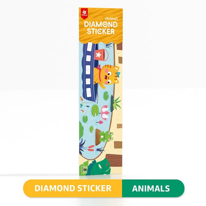 Pinwheel Diamond Sticker DIY Mainan Edukasi Seni Stiker Berlian 3D Anak 3 Tahun Hadiah Kreatif