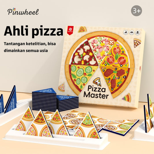 Pinwheel Pizza Master Permainan Meja Edukatif Seru Permainan Keluarga Anak Usia 3 Tahun Ke Atas
