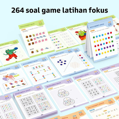 Pinwheel Schulte Mainan Edukasi Latihan Fokus Konsentrasi Alat Belajar Anak Usia 7 Hingga 12 Tahun