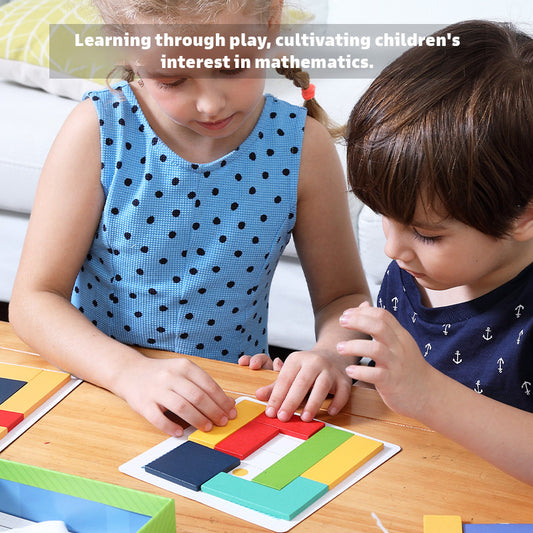 Pinwheel Wood Block Puzzle Mainan Edukasi Balok Kayu Permainan Logika Spasial Usia 3 Tahun Ke Atas