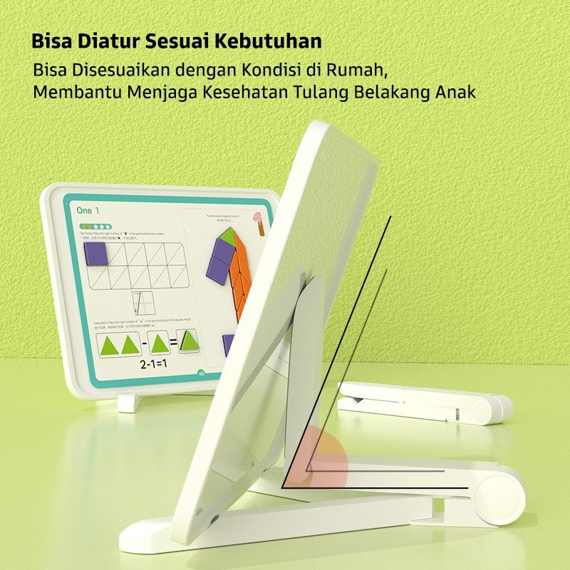 Pinwheel Magnetic Geometry Puzzle Balok Magnetik Mainan Edukasi Geometri Anak TK Usia 3 Tahun Atas