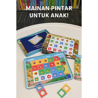 Pinwheel Magnet Cocok Cocokan Around the World Mainan Edukasi Latih Wawasan Anak TK 3 Hingga 6 Tahun