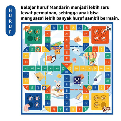 Pinwheel Permainan Ludo Catur Pesawat Mainan Edukasi Latih Konsentrasi Anak Usia 3 Tahun Ke Atas