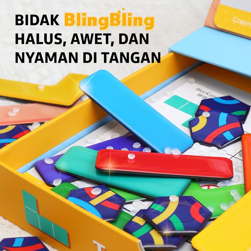 Pinwheel Reasoning Master Mainan Logika Penalaran Spasial Latih Konsentrasi Anak Usia 4 Tahun