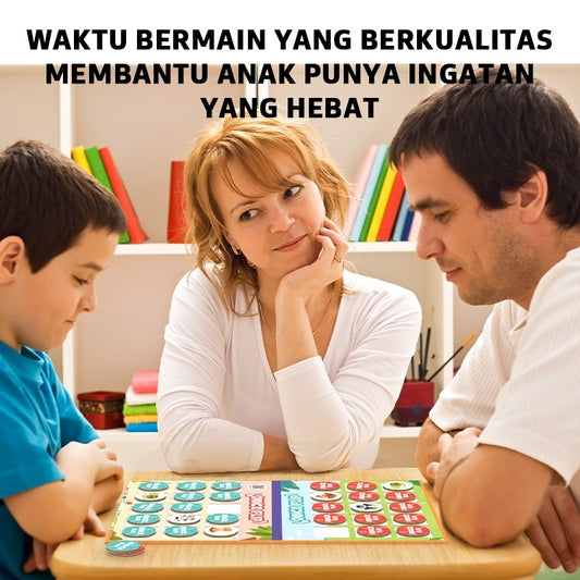 Pinwheel Quick Flip Mainan Edukatif Melatih Daya Ingatan Reaksi Cepat Interaksi Keluarga Anak 3