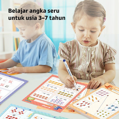 Pinwheel Latihan Pemahaman Angka Matematika Penjumlahan Pengurangan Anak Usia 3 Hingga 7 Tahun