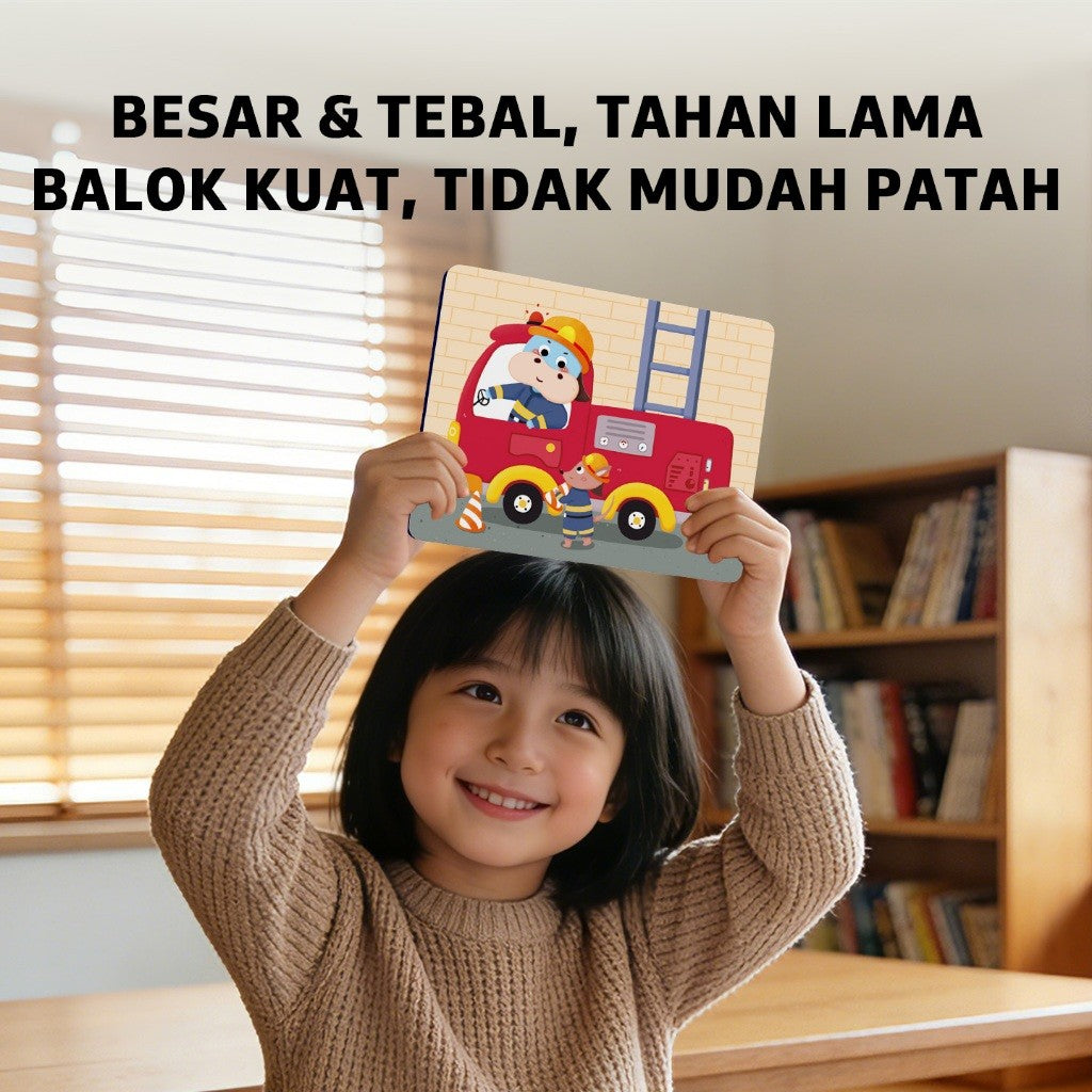 Pinwheel Fire Rescue Game Permainan Pemadam Kebakaran Mainan Edukasi Latih Reaksi Cepat Bersama Anak