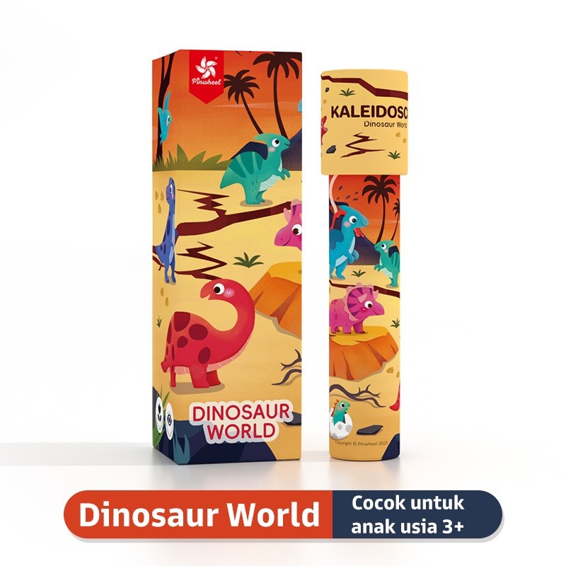 Pinwheel Kaleidoscope Kaleidoskop Mainan Sains Edukasi Anak Teropong Ajaib Berwarna 3 Tahun Ke Atas