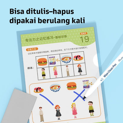 Pinwheel Schulte Mainan Edukasi Latihan Fokus Konsentrasi Alat Belajar Anak Usia 7 Hingga 12 Tahun