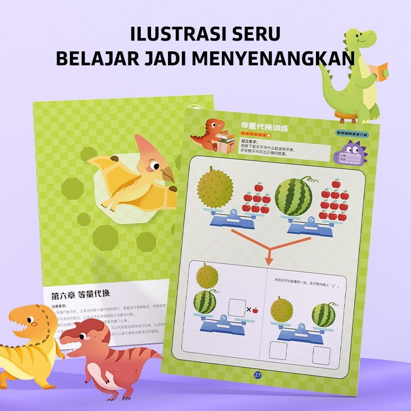 Pinwheel Latihan Pemahaman Angka Matematika Penjumlahan Pengurangan Anak Usia 3 Hingga 7 Tahun