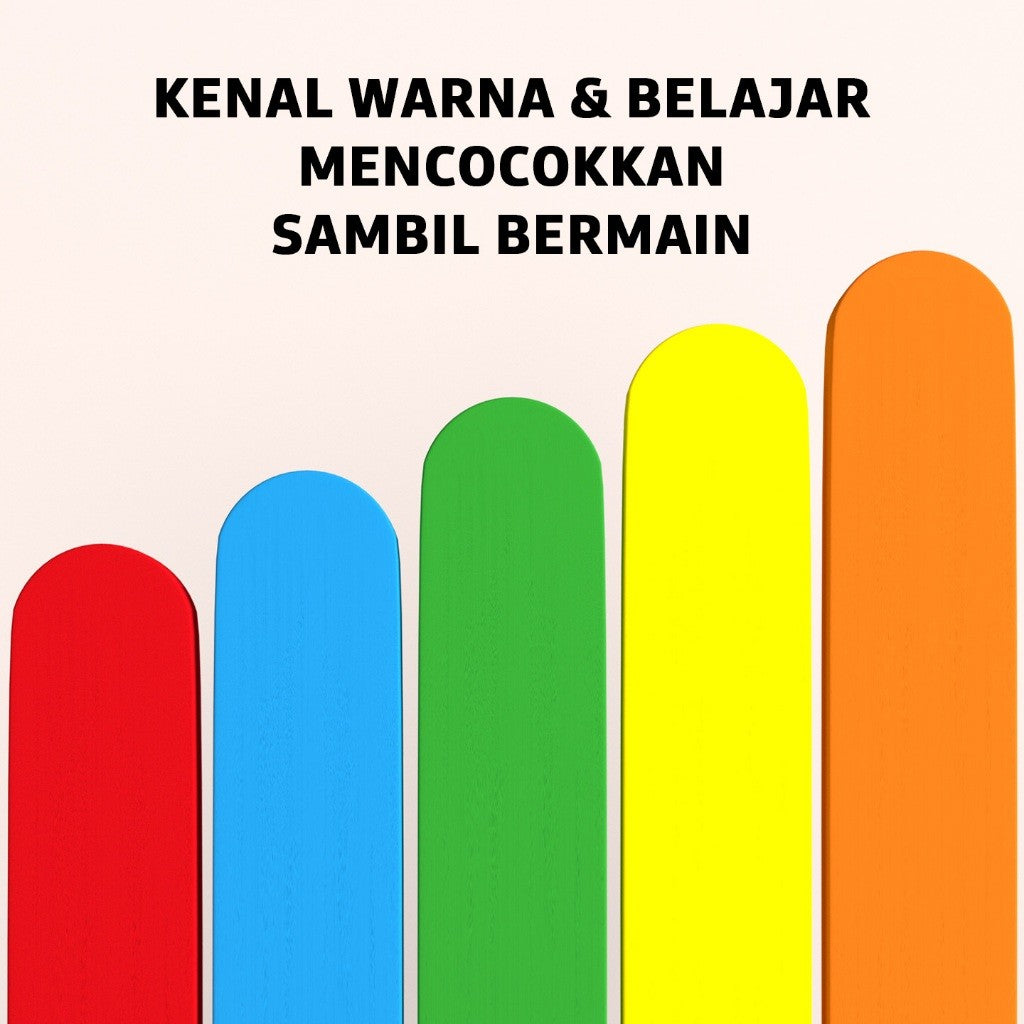 Pinwheel Busy Bucket Ember Sibuk Kayu Sensori Mainan Edukasi Latih Gerakan Halus Anak 2 Tahun