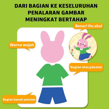Pinwheel Permainan Papan Pesta Dansa Kelinci Edukasi Logika Observasi Anak Usia 3 Tahun Ke Atas