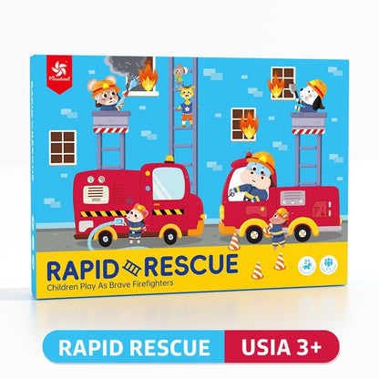 Pinwheel Fire Rescue Game Permainan Pemadam Kebakaran Mainan Edukasi Latih Reaksi Cepat Bersama Anak