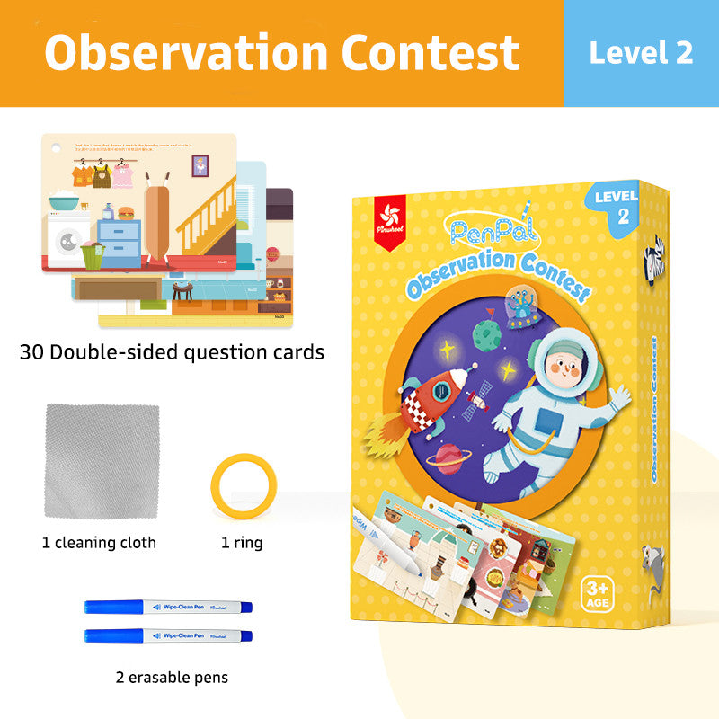 Pinwheel PenPal Focus Series Kartu Latihan Konsentrasi Anak Bisa Dihapus Mainan Edukasi 3 Tahun