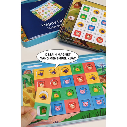 Pinwheel Magnet Cocok Cocokan Around the World Mainan Edukasi Latih Wawasan Anak TK 3 Hingga 6 Tahun