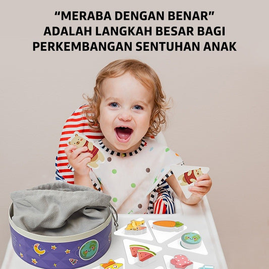 Pinwheel Touch and Match Mainan Sensorik Montessori Latihan Sentuh Cocokkan Usia 2 Tahun Ke Atas