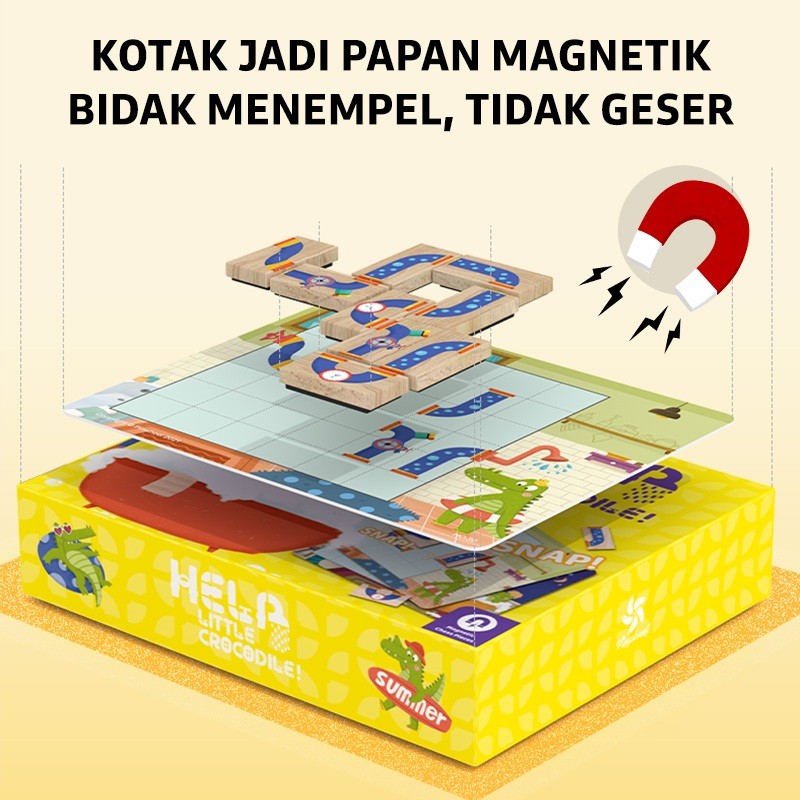 Pinwheel Help Little Crocodile Permainan Logika Buaya Mandi Mainan Edukasi Anak Usia 3 Tahun Ke Atas